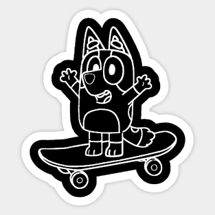 Bingo skate Sticker